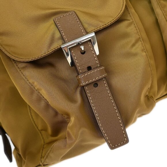 Prada Brown Nylon Backpack BZ2811 L 165 115641 - Picture 3 of 10